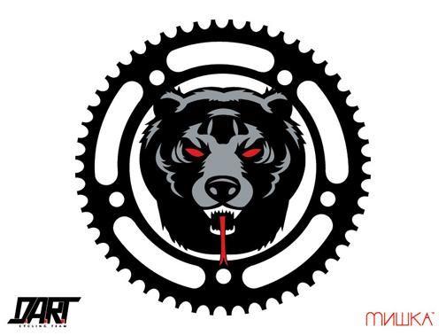 Mishka Bear Logo - Mishka's D.A.R.T. Cycling Team | Killahbeez