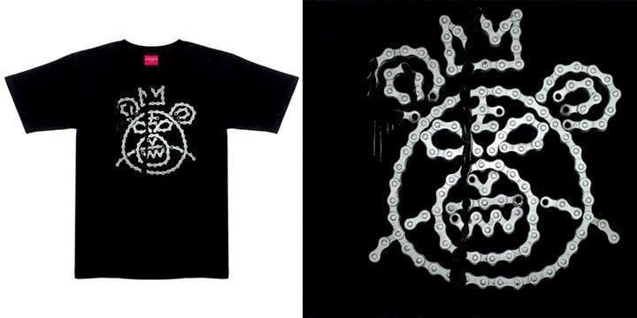 Mishka Bear Logo - Bike Chain Bear Mop Mishka Tee… – Tracko