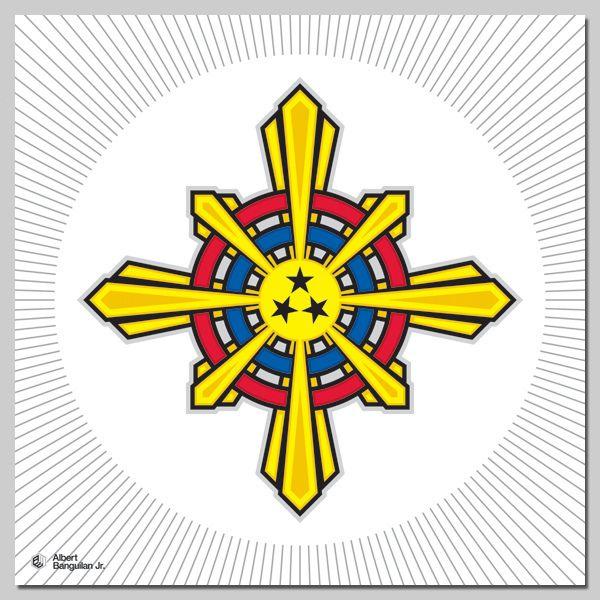 Pinoy Sun Logo - Filipino Sun Emblem. : logo; poster; design for print
