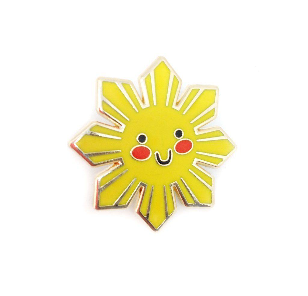 Pinoy Sun Logo - Philippine Sun Enamel Pin – Le Petit Elefant