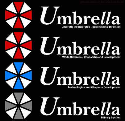 White Umbrella Logo - VGFacts - The meaning behind Umbrella