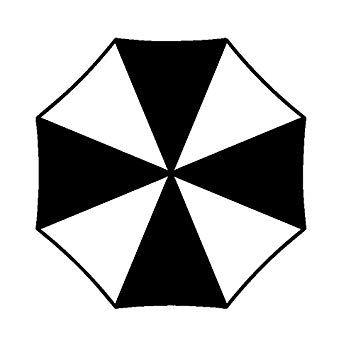 White Umbrella Logo - Amazon.com: Resident Evil Umbrella Logo, White, 6 Inch, Die Cut ...