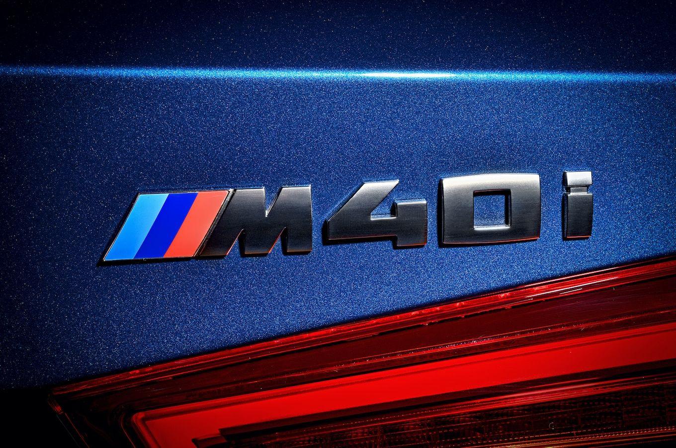 2018 BMW Logo - BMW X3 M40i logo