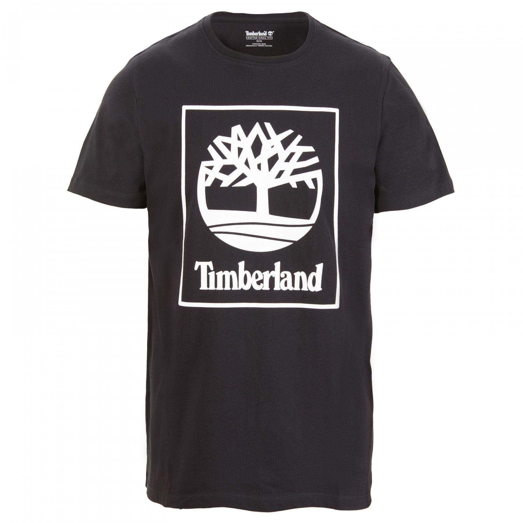 Black Timberland Logo - SLS SEASONAL LOGO TEE - TIMBERLAND MEN'S T-SHIRT BLACK | Seventy Three