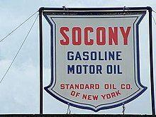 Socony Logo - Mobil