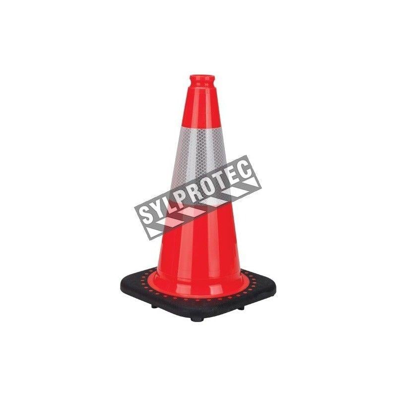 Orange Traffic Cone Logo - Orange traffic cone whit 4 in collar, 28 in. long, weight: 7.5 lbs.