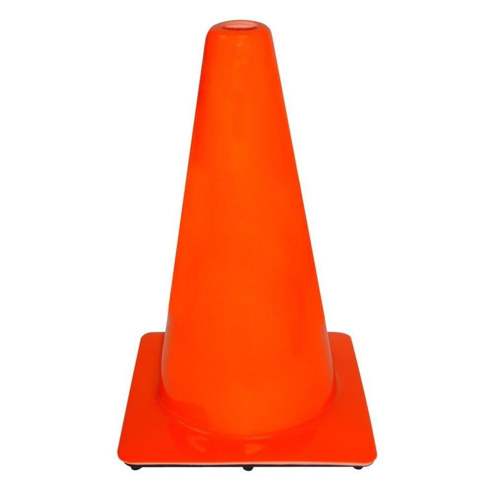 Orange Traffic Cone Logo - 3M 18 in. Orange PVC Non Reflective Traffic Safety Cone-90128-00001 ...