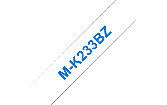 Blue Rectangle White P Logo - M K233BZ