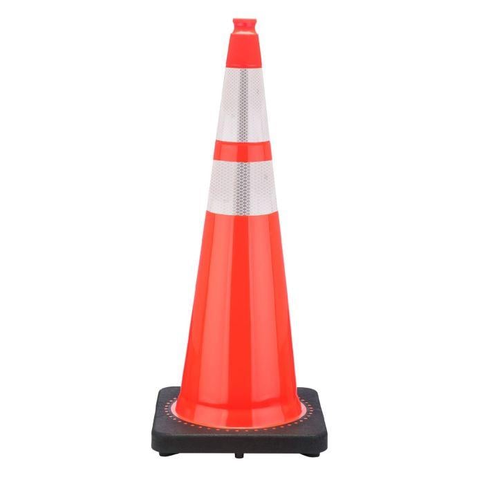 Orange Traffic Cone Logo - Arrowsafetydevice - Jbc 36 10Lb Wide Body Traffic Cone Orange W/4 ...