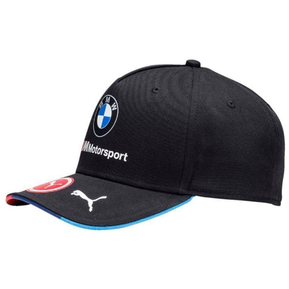 2018 BMW Logo - BMW Motorsports M-Power Men's Gray Team hat with Puma Logo on Brim