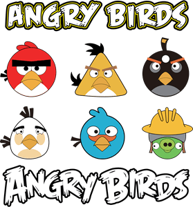 All Angry Birds Logo - Angry Birds Logo Vector (.EPS) Free Download