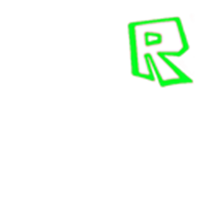 Green Roblox Logo - Badly made green r - Roblox