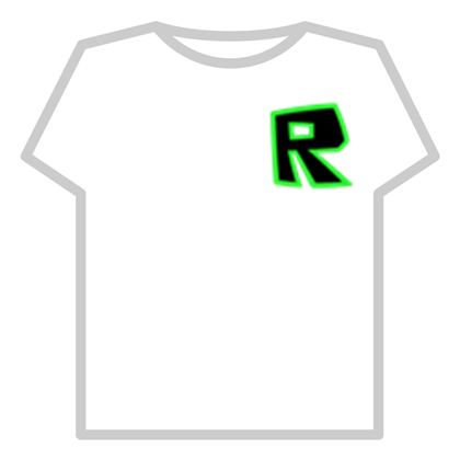 Green Roblox Logo With Black Background