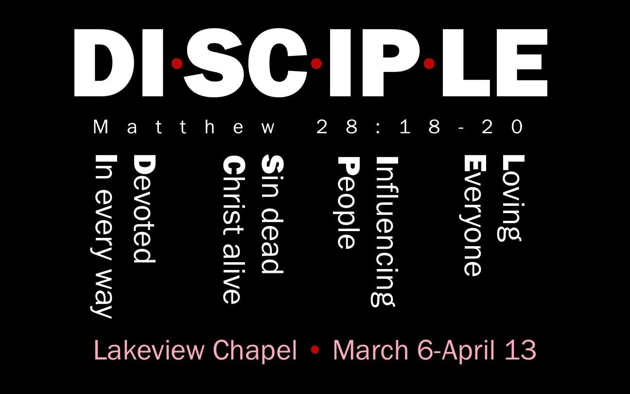Disciple U Logo - DISCIPLE | Lakeview Chapel – Owego, NY