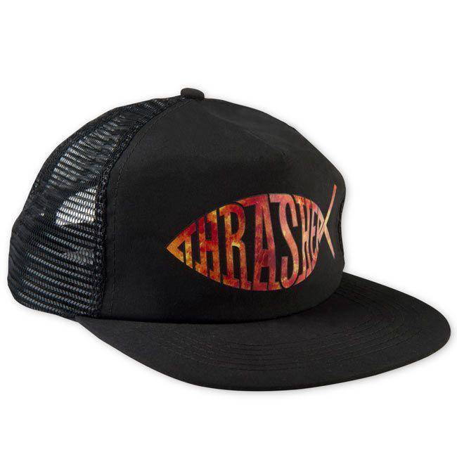 Thrasher Fish Logo - Thrasher Magazine Shop - Thrasher Jesus Fish Snapback Hat