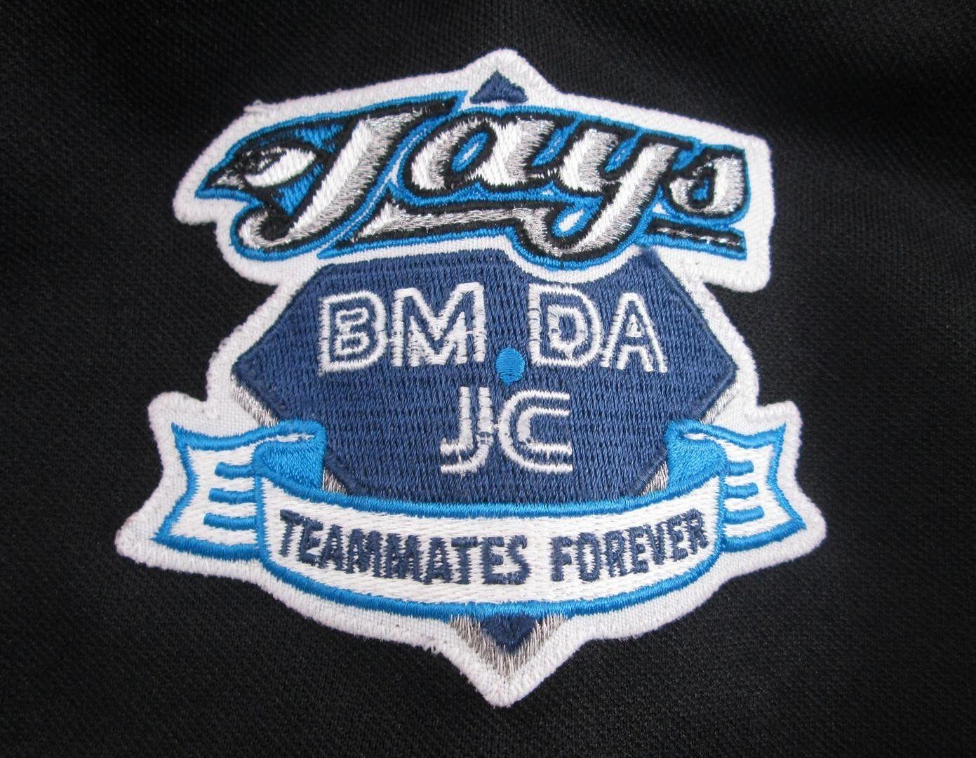 JC Blue Jays Logo - Toronto Blue Jays Jesus Figueroa Game Issue Alt. Black