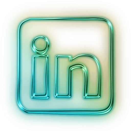 New LinkedIn Logo - 112188 Glowing Green Neon Icon Social Media Logos Linkedin Logo