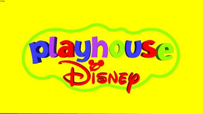 Playhouse Disney Logo - Playhouse Disney Logo | 3D Warehouse