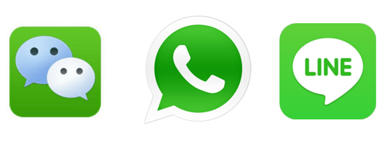 Green Messaging Logo - 5 Reasons to Use Instant Messaging for Higher Education Marketing - QS
