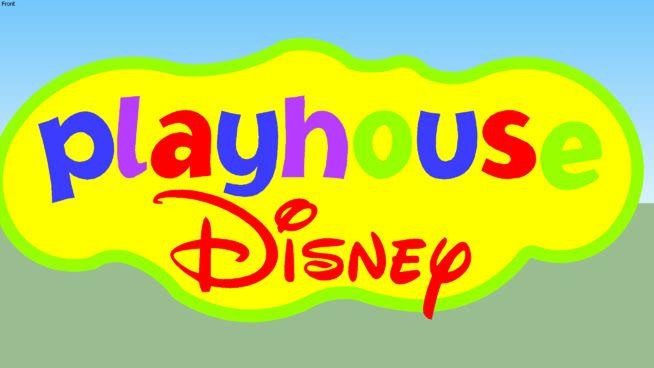 Playhouse Disney Logo - Playhouse Disney Logo | 3D Warehouse