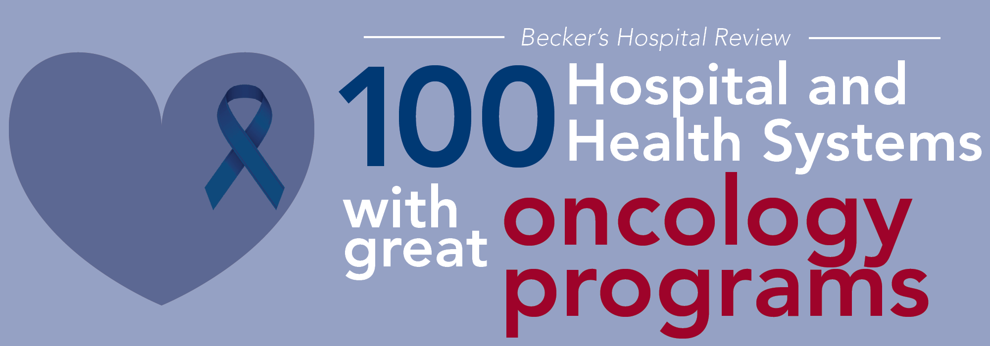 Becker's Hospital Review Logo - NewYork-Presbyterian Named to Becker's Hospital Review List of “100 ...