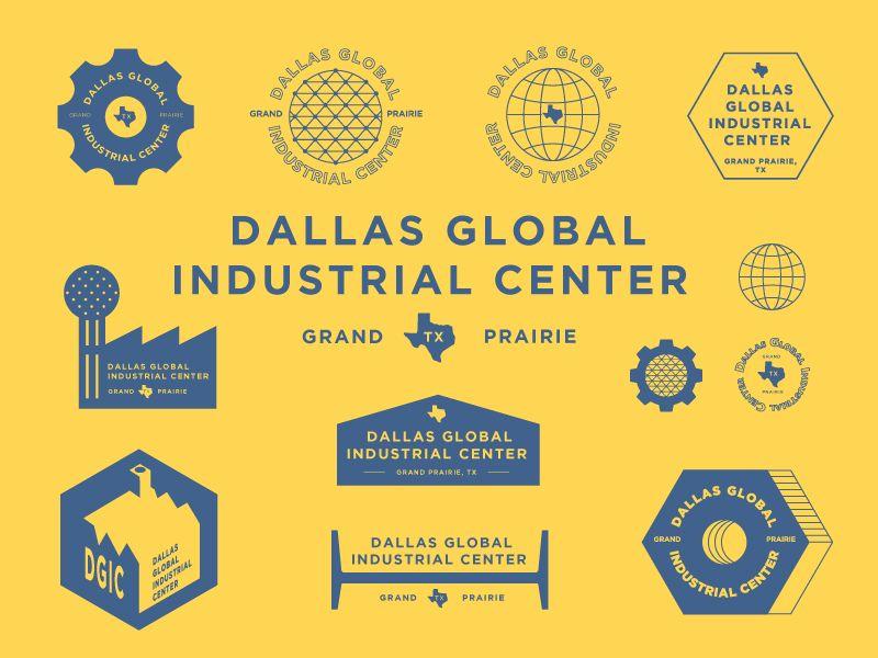 Global Industrial Logo - Dallas Global Industrial Center by Austin Ryan | Dribbble | Dribbble