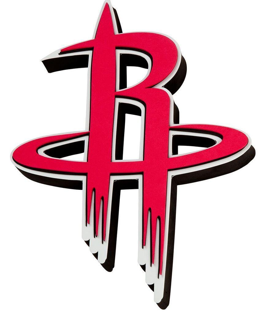Rockets Logo - Houston Rockets 3D Fan Foam Logo Sign