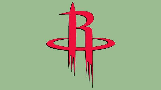 Rockets Logo - Houston Rockets Logo | 3D Warehouse