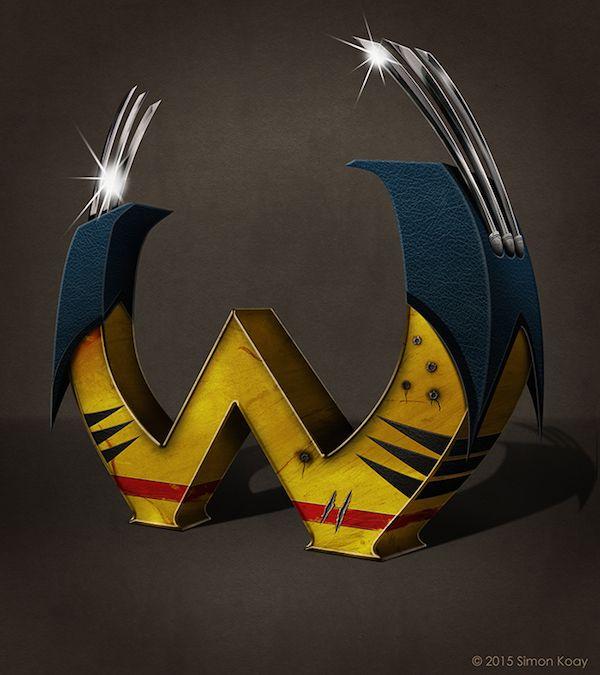 Awesome Z Logo - From A To Z, These Superhero Themed Alphabets Are Pure Awesome