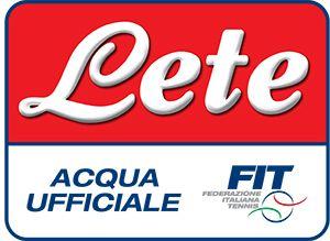 Lete Logo - Lete e' acqua ufficiale della Federazione Italiana Tennis