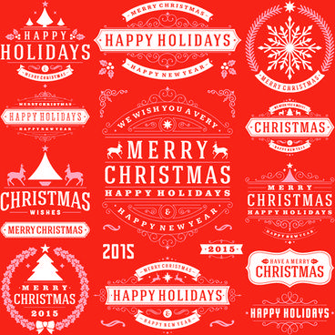 Happy Holidays Logo - Happy holidays free vector download (894 Free vector)