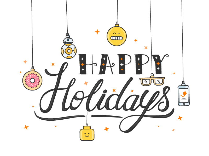Happy Holidays Logo - ✨ ¡Happy Holidays! ✨ by Wanda Arca | Dribbble | Dribbble