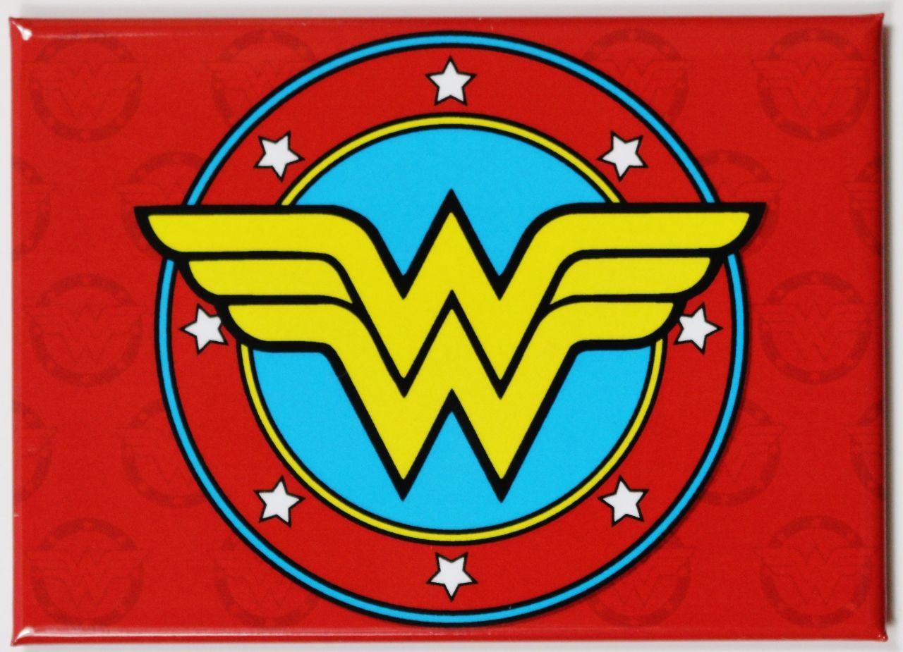 Wonder Woman Logo - Wonder Woman Logo FRIDGE MAGNET DC Comics Justice League Comic Book ...