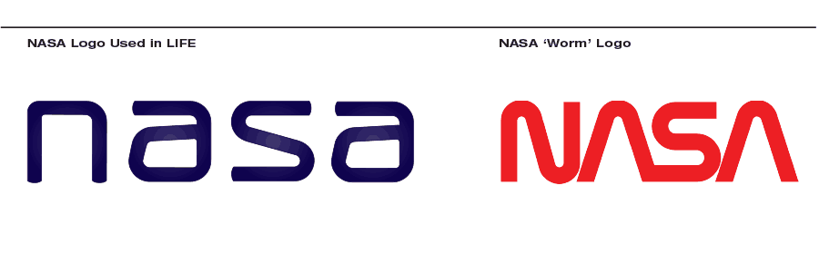 Official NASA Meatball Logo - The Unofficial Style of NASA Logo Design Used in the Movie, LIFE
