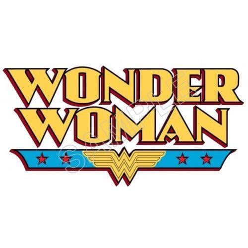Wonder Woman Logo - Wonder Woman Logo T Shirt Iron on Transfer Decal #7