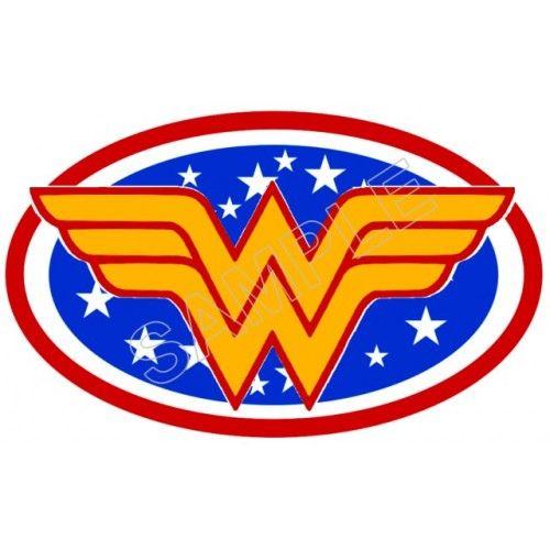 Wonder Woman Logo - Wonder Woman Logo T Shirt Iron on Transfer Decal #1