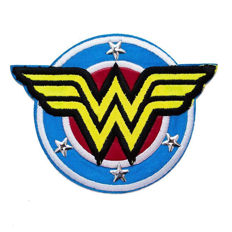 Wonder Woman Logo - Wonder Woman Classic Logo 3x4 Patch | TVMovieDepot.com