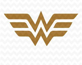 Wonder Woman Logo - Wonder woman logo | Etsy