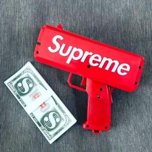 Supreme Cash Logo - Brand New Supreme Shooting Red Box Logo Cash Money Gun Original 100