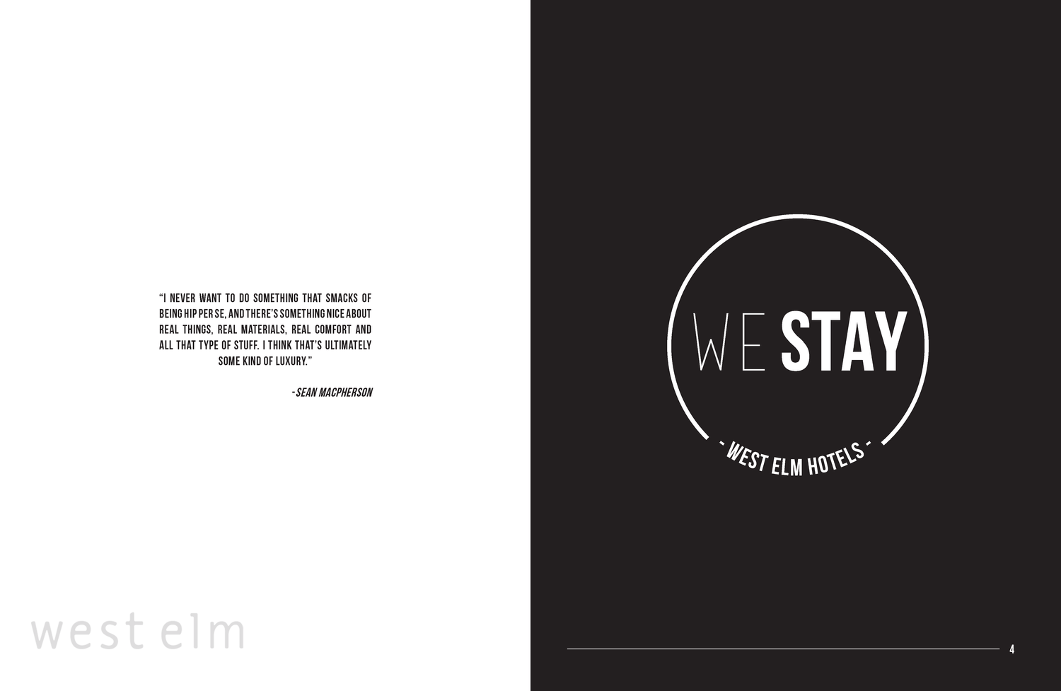West Elm Logo - West Elm Hotels — Architecture & Design