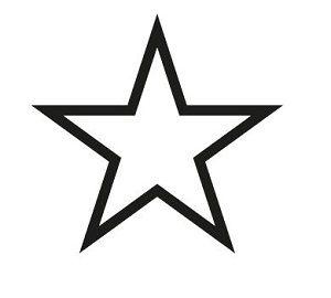 Star Symbol in Circle Logo - Five Pointed Star Symbol Stamp. Metal Hand Stamps