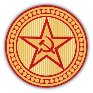 Star Symbol in Circle Logo - Soviet Communist Star Symbol USSR Car Bumper Sticker Decal 5 x 5