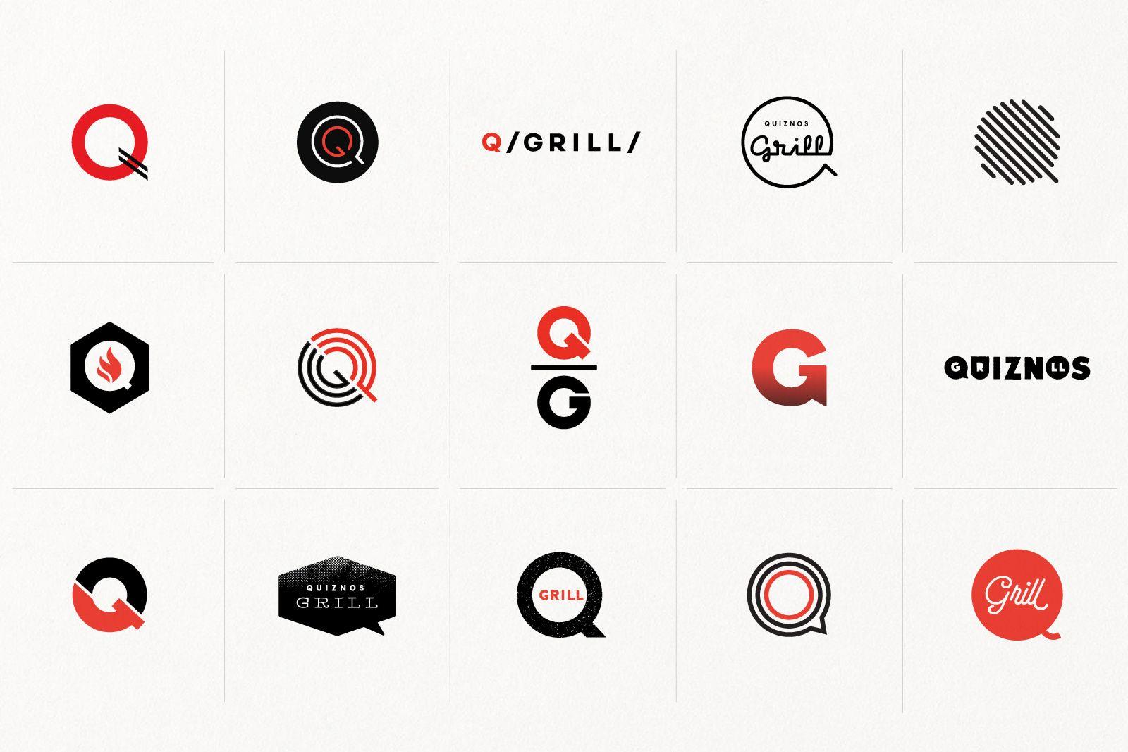 Quiznos Logo - QUIZNO'S 1.0 / 2.0 - sandrine albouy design