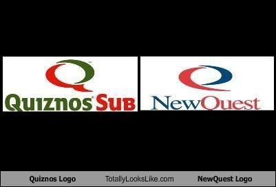 Quiznos Logo - Quiznos logo totally looks like newquest logo | FunPic.us