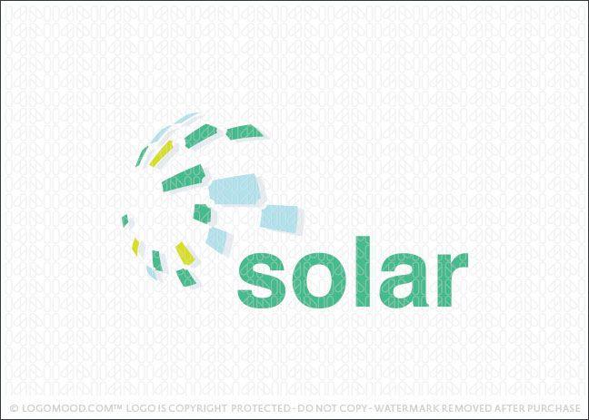 Globe Like Logo - Readymade Logos for Sale Solar Energy Globe | Readymade Logos for Sale