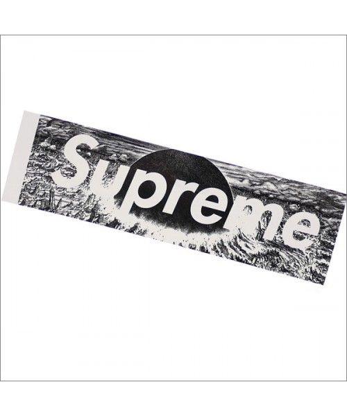 Supreme Cash Logo - SUPREME X AKIRA : Neo Tokyo Box Logo Sticker WHITE