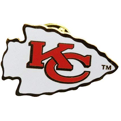 NFL Chiefs Logo - Amazon.com : NFL Kansas City Chiefs Logo Pin : Sports Related Pins
