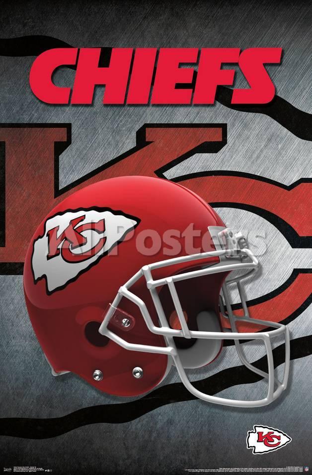 NFL Chiefs Logo - NFL: Kansas City Chiefs- Logo Helmet 16 Posters at AllPosters.com