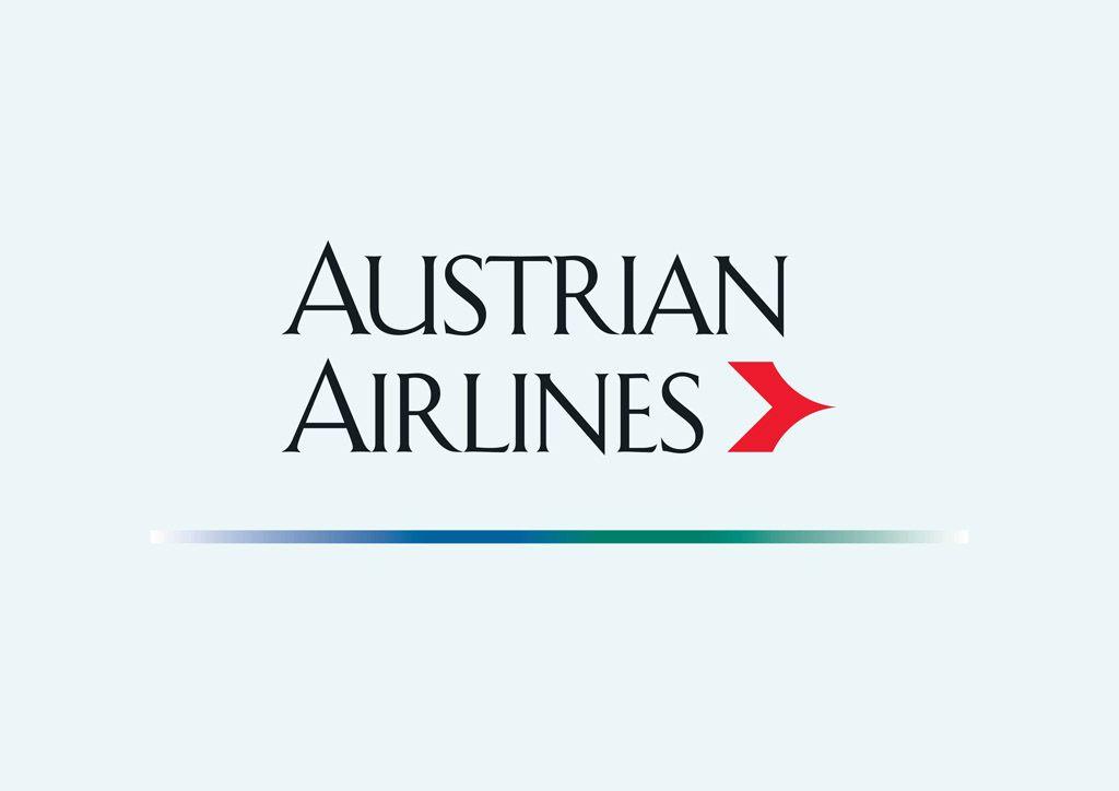 Austrian Airlines Logo - Austrian Airlines Vector Art & Graphics