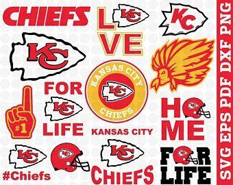 NFL Chiefs Logo - Chiefs svg | Etsy